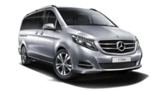 Mercedes V-Class, seven passengers